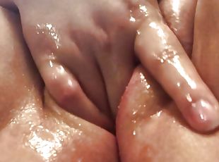 fisting, onani, orgasme, pussy, squirt, fingret, skitten, knulling-fucking, stram, dildo