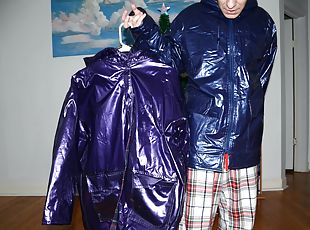 Dec 26 2022 - Unboxing three new raincoats & showing the storm ...