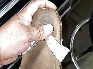 mechanic bought some pair of shoes from a garage sale during on my ...