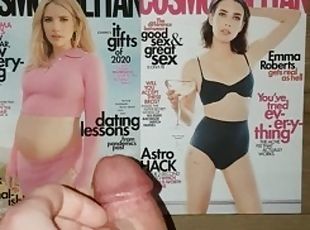 Emma Roberts Cum Tribute 6