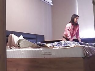 She's just making her bed and I'm hard wanting to fuck her