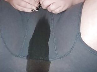 pisser, amateur, ados, culotte, fétiche, solo