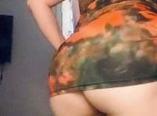Slow motion of my jiggly pawg ass twerking and clapping in new righ...