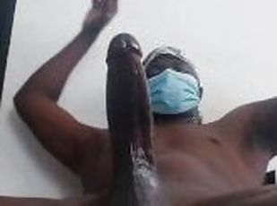 papá, enorme, masturbación, monstruo, orgasmo, squirting, amateur, polla-enorme, negra, pajeándose