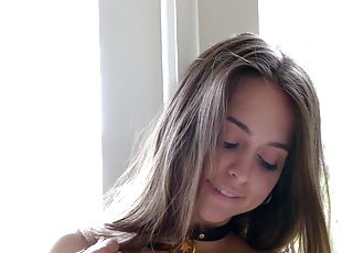 Sweet girl Riley Reid pounded hardcore by a hot stallion