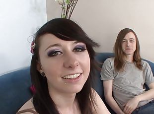 Dakota Wants To Please Her New Boyfriend By Riding His Cock And Swa...