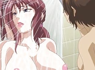 Big Boobed Beauty Likes to Fuck While Taking a Bath  Anime Hentai 1...