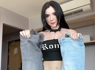 StepSister Asked For Help Choosing Jeans And Gave Herself To Fuck -...