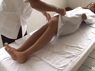 Sensual Asian Babe Gets a Massage and a Hardcore Fuck