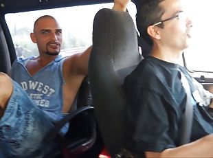 They pickup a fresh chick to fuck her in the van