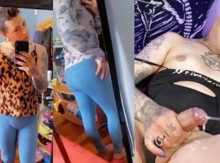 Vlog 04 Emma Ink Trans - Dia a dia, punheta e gozada - Video Comple...