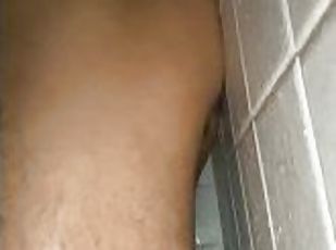 baignade, amateur, interracial, gay, black, serrée, gode, douche, solo, trou-du-cul