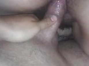 My wet pussy reverse cowgirl big white cock