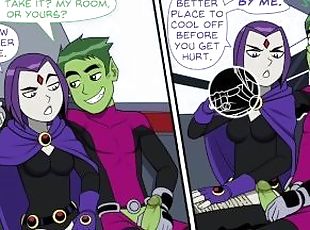 Teen Titans Emotobat Sickness Part 4 - Threesome Robin with Vin and...