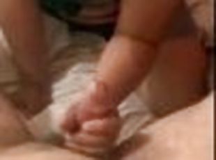 asiatique, papa, masturbation, fellation, gay, maison, branlette, couple, secousses, pappounet