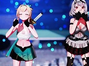 ?MMD Hololive??Chloe (??????)  ~ Iroha (?????)?~?????????(Heart Pie...