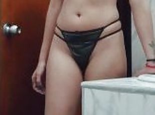 dyakol-masturbation, baguhan, damit-panloob, solo, morena