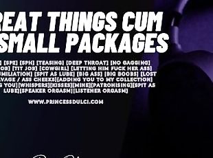 Great Things Cum in Small Packages / SPE / SPH / Fdom / Blowjob / B...