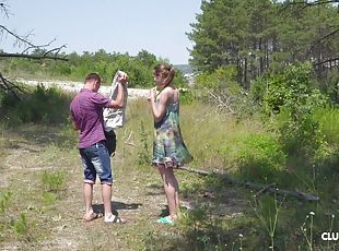 levrette, en-plein-air, chatte-pussy, amateur, fellation, ados, hardcore, couple, naturel, forêt