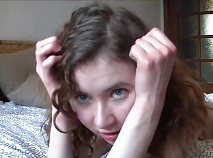 fisse-pussy, amatør, teenager, rødhåret, webcam, barberet