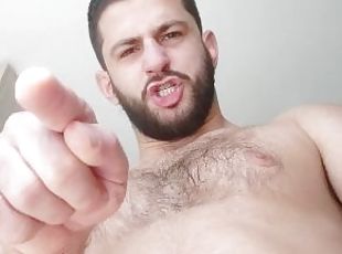 Shut the FUCK up and serve - VERBAL FAG HUMILIATION - LOUD DOMINANT...