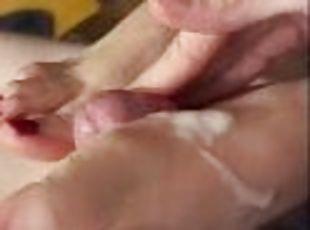 énorme, vieux, amateur, mature, ejaculation-sur-le-corps, énorme-bite, milf, latina, maman, massage