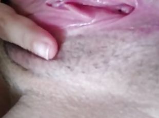 clitoris-bagian-atas-vagina-paling-sensitif, mastubasi, orgasme, vagina-pussy, amatir, sayang, buatan-rumah, permainan-jari, pelacur-slut, kotor