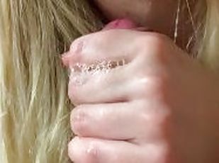 amatör, avsugning, cumshot, gigantisk-kuk, tonåring, par, pov, blond, fantasi, oral