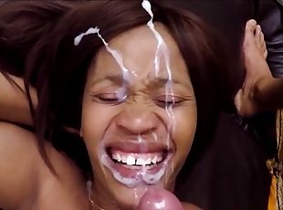 amatør, blowjob, compilation, gal, facial, afrikansk