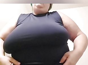 gros-nichons, énorme, compilation, seins