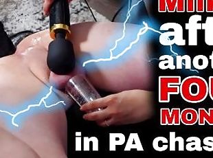 Femdom Milked Ruined Orgasm After 4 Months in PA Chastity Slave Fuc...