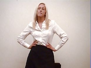 vintage, culotte, fétiche, blanc, fessée