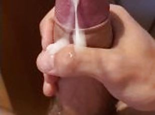 masturbation, monstre, vieux, amateur, ejaculation-sur-le-corps, énorme-bite, branlette, jeune-18, plus-agée, solo