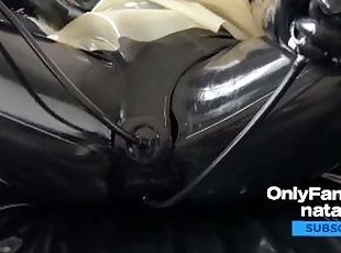 masturbation, amateur, ados, fétiche, latex, solo, poupée, caoutchouc