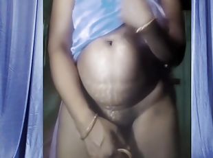 amateur, alat-mainan, gadis-indian, cantik, solo