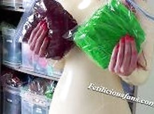 store-patter, bdsm, perverst, fetish, latex, bondage, støvler, femidom, realitet, gummi