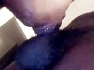 Ebony Bbw Sucking Dick So Exotic Exclusive Sloppy Toppy Sucking Bbc...