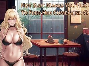 Hot Slut Makes You Her Cumpump To Feed Her Cumeating Condition  Eat...