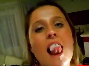 kone, amatør, cumshot, hardcore, tysk, compilation, svelging, facial, cum