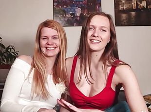 Hot Redhead Lesbian Finds a Way To Make Her Sexy Friend Feel Better...