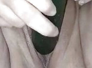 Watch the juices drip while I fuck myself Close Up POV