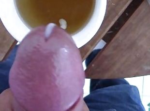 My Mistress ordered me to cum in my tea and drink everything, so I ...