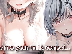 [Voiced JOI Remaster] A night with your new girlfriend [Edging] [He...