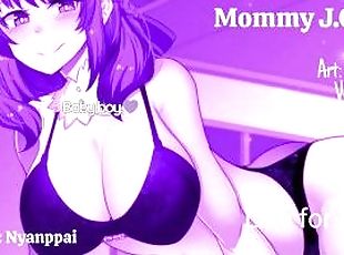 amateur, milf, maman, ejaculation, anime, hentai, douce, mère, solo, érotique