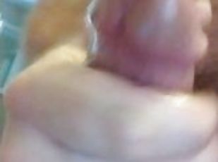 énorme, masturbation, amateur, ejaculation-sur-le-corps, énorme-bite, hardcore, horny, solo, bite