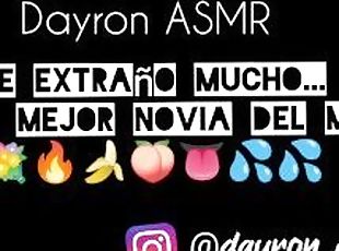 ASMR Audio Erótico - Te extraño mucho, eres la mejor novia del mund...