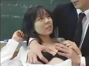 asiatisk, student, pikslikkeri, japans, spiller, bdsm, bondage