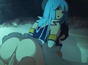 Aqua Konosuba - Hentai Compilation