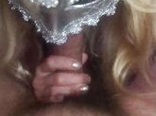 kone, amatør, blowjob, milf, mamma, ludder, pov, mann, blond, mor