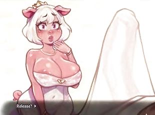 My Pig Princess [ HENTAI Game ] Ep.2 the princess got me a hard bon...